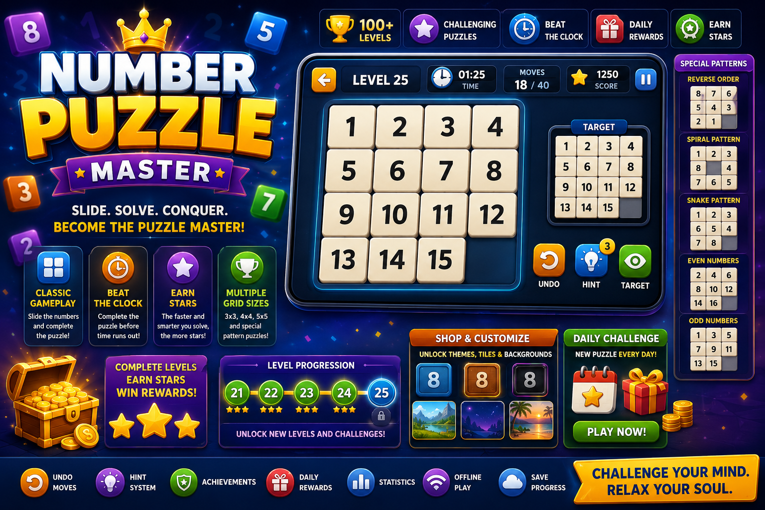 Number Puzzle Master